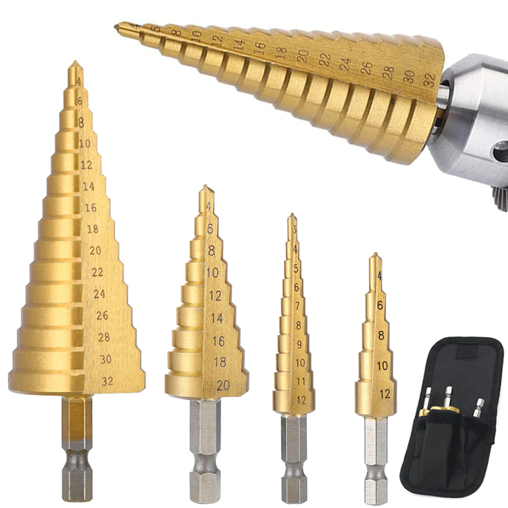 Brocas Escalonadas con Funda