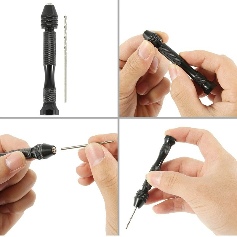 Mini Taladro Manual + 25 Brocas