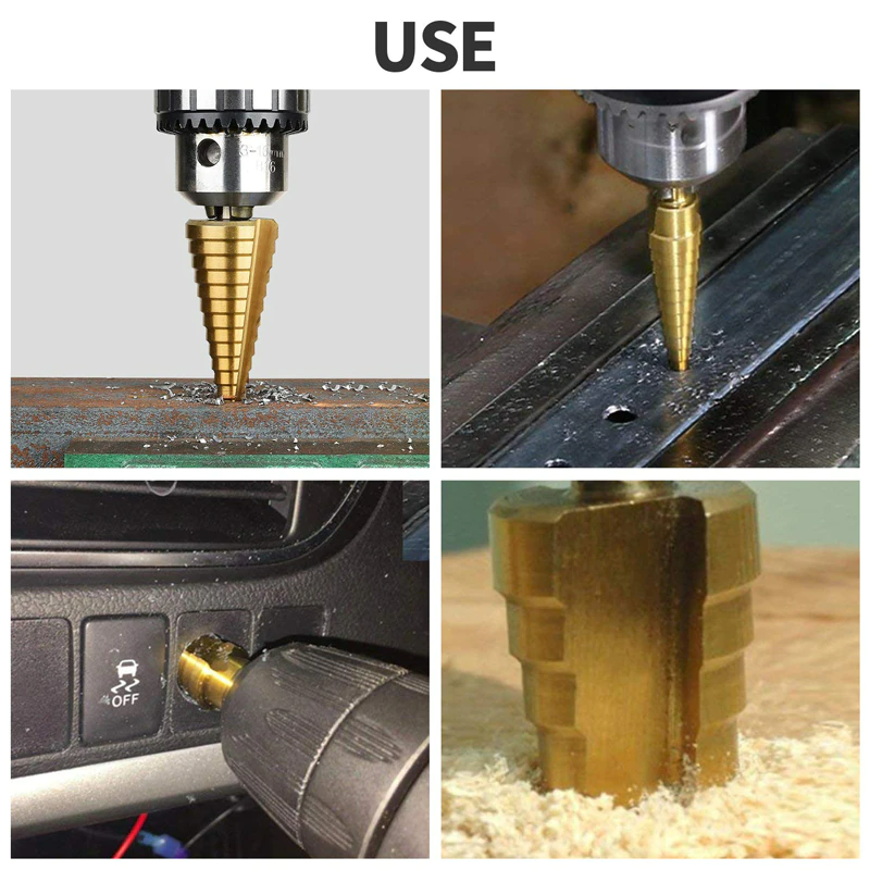 Brocas Escalonadas con Funda