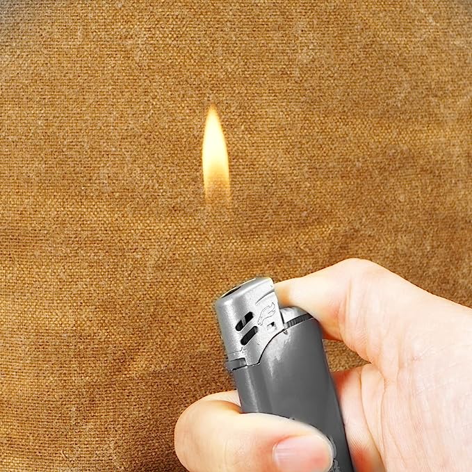 Delantal Lona Encerada para Herramientas y trabajo Pesado (Antifuego)