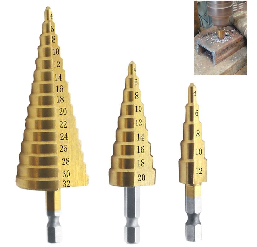 Brocas Escalonadas con Funda