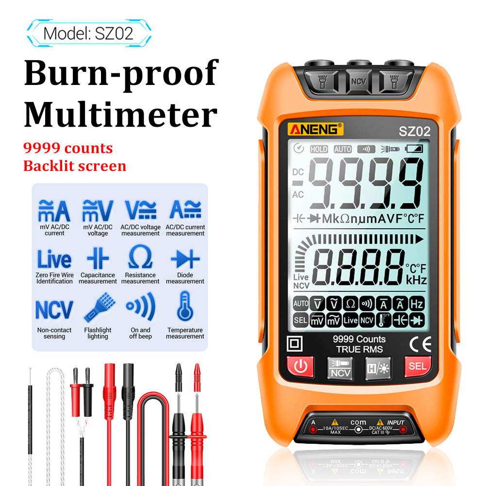 Multimetro DIgital Inteligente 600V - 10A