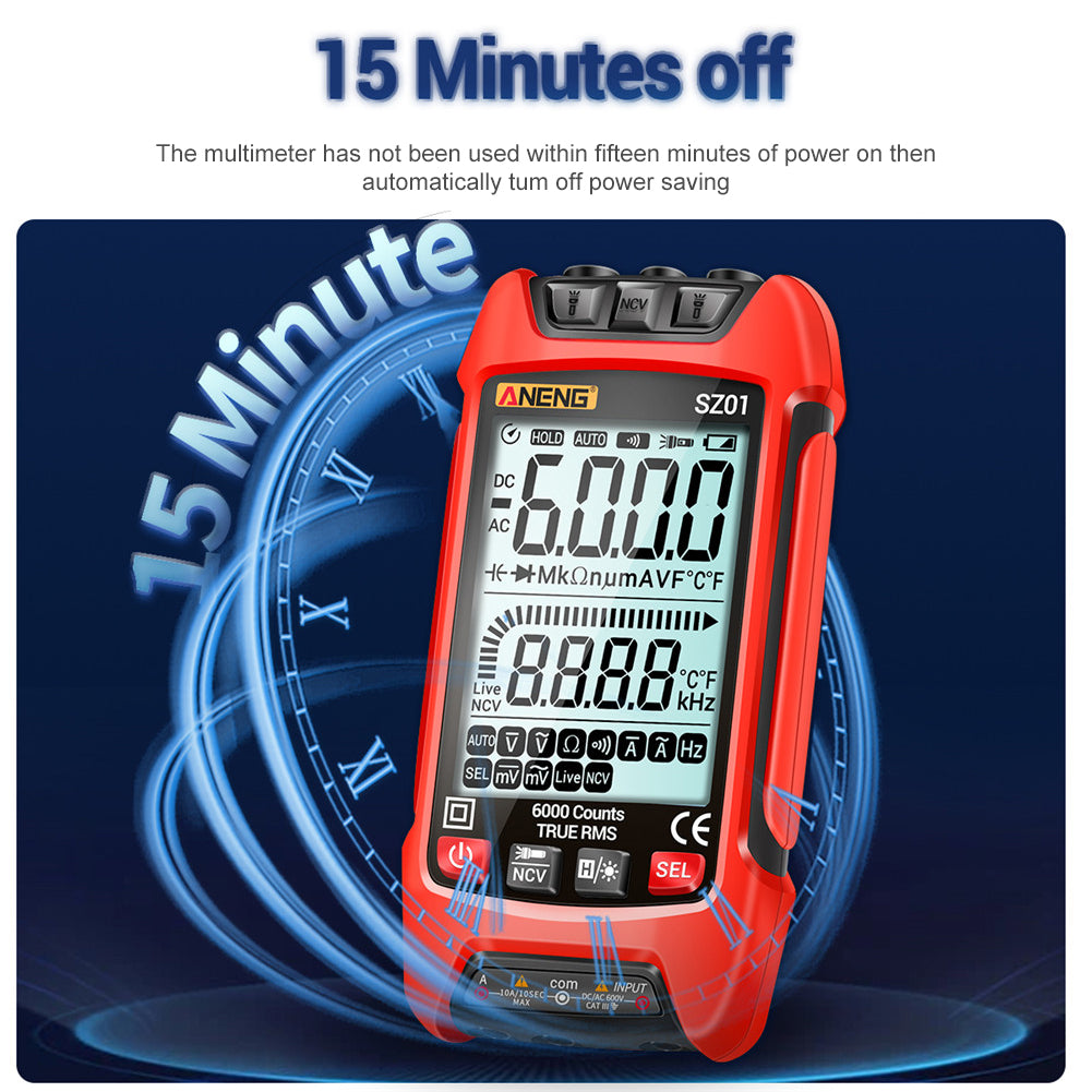 Multimetro DIgital Inteligente 600V - 10A