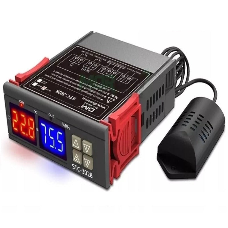 Controlador Temperatura Humedad Higrometro Incubadora Higrometro Incubadora STC 3028 110/220 VAC