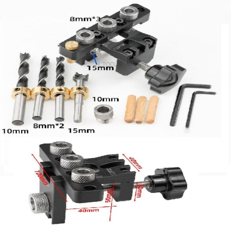 Kit Guia Para Instalcion de Sistema Minifix Carpinteria