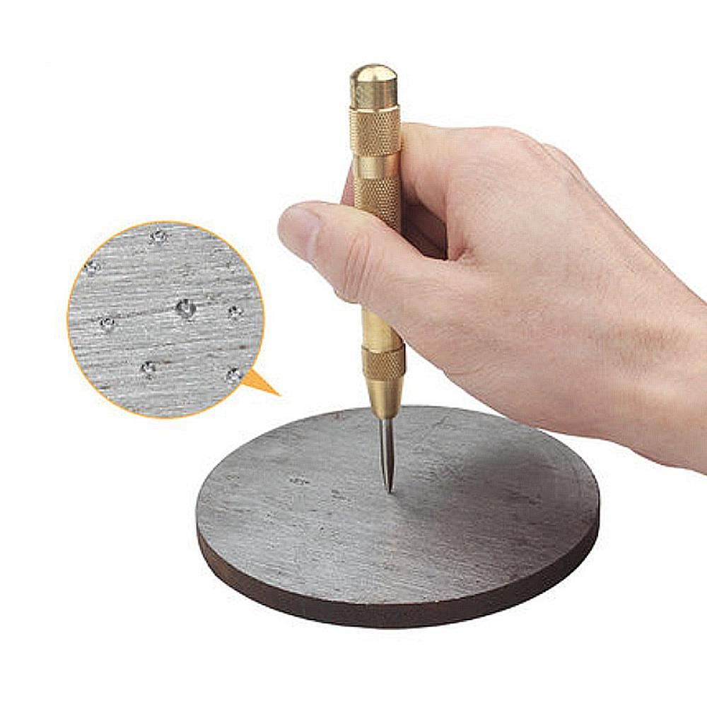 Punzón Centro Punto Automático A Presión Para Madera O Metal