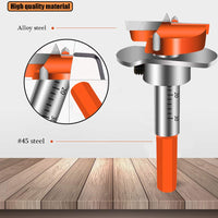 Broca Forstner Para Bisagra Oculta de 35mm Con Tope De Profundidad