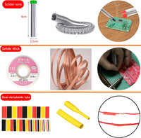 Kit Profesional Soldadura Y Cautin 18 En Uno