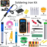 Kit Profesional Soldadura Y Cautin 18 En Uno