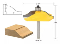 Fresa Eje 1/4' Para Panel Elevado