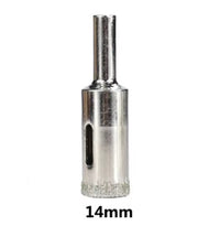Broca 1/2 Pulgada 14mm Diamantada Para Ceramica, Vidrio, Porcelanato, Marmol, Granito