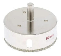 Broca 3 pulgadas 80 mm Diamantada Para Ceramica, Vidrio, Porcelanato, Marmol, Granito